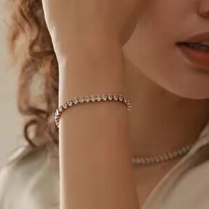 Wholesale ZIRCON Gold Tennis Bracelet